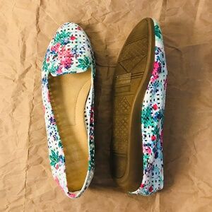 A2 by Aerosoles Womens Parchment Ballet Flat size 8.5